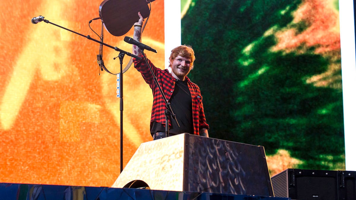 ed sheeran glastonbury AP