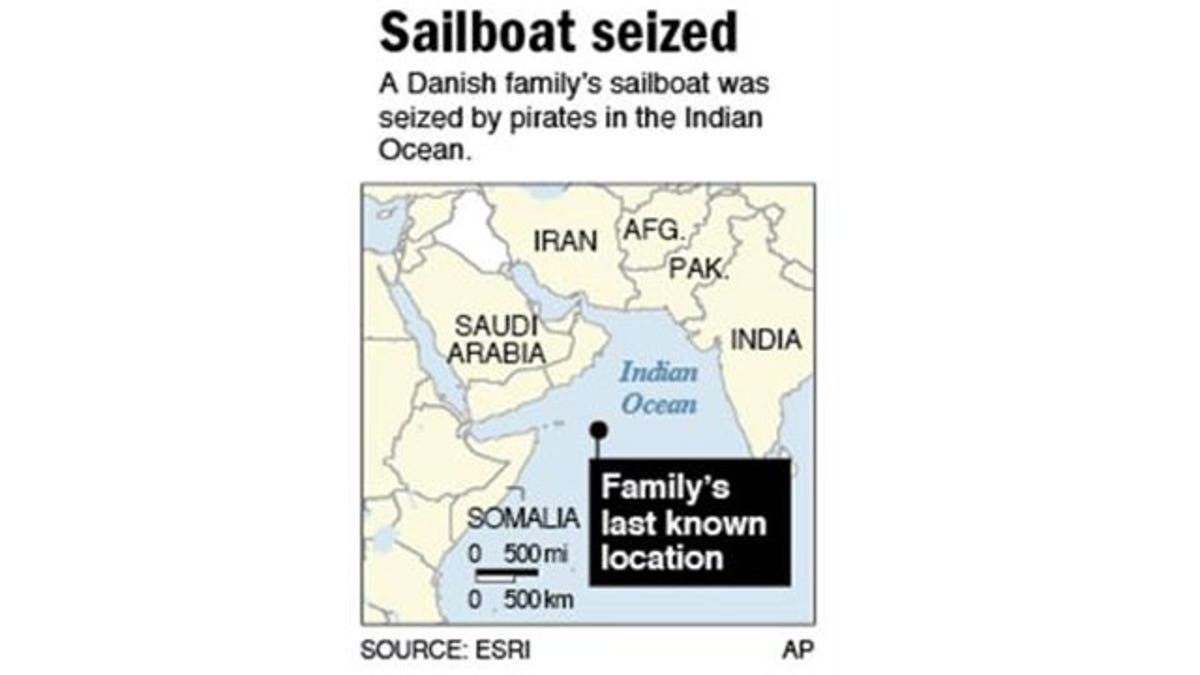 Bajak laut Somalia: Keluarga Denmark akan dibunuh jika upaya penyelamatan lebih lanjut dilakukan