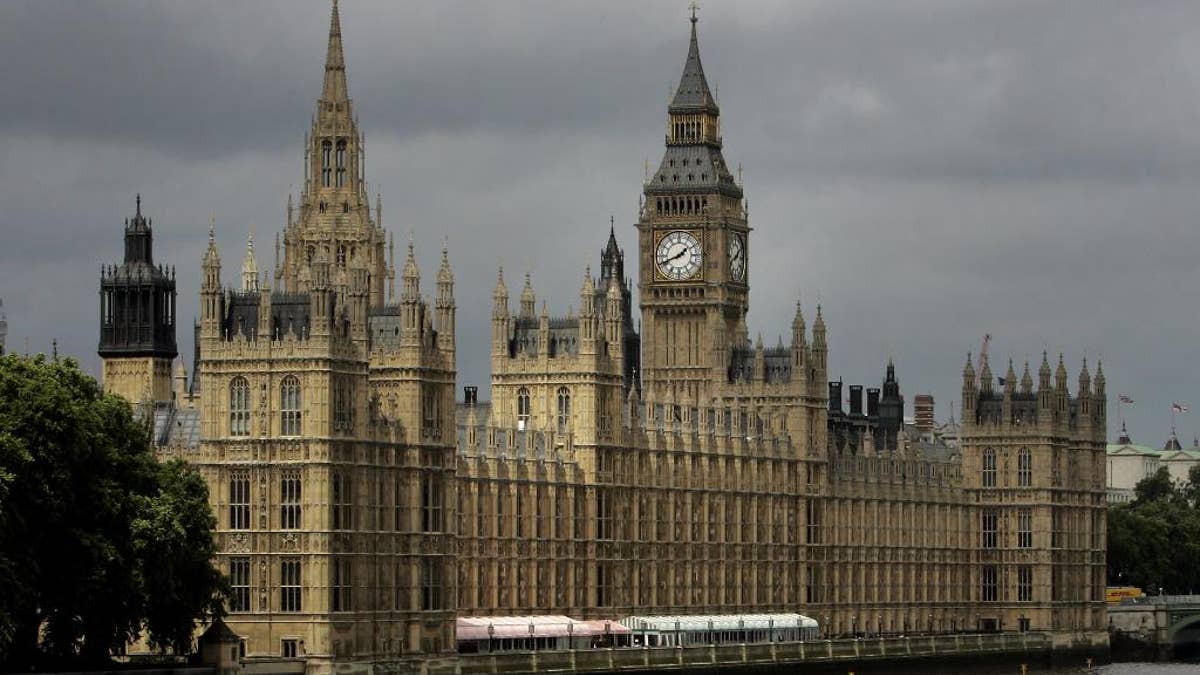 British Parliament in London