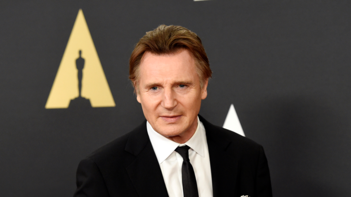 Liam Neeson revealed he bonded with his costar — a horse.