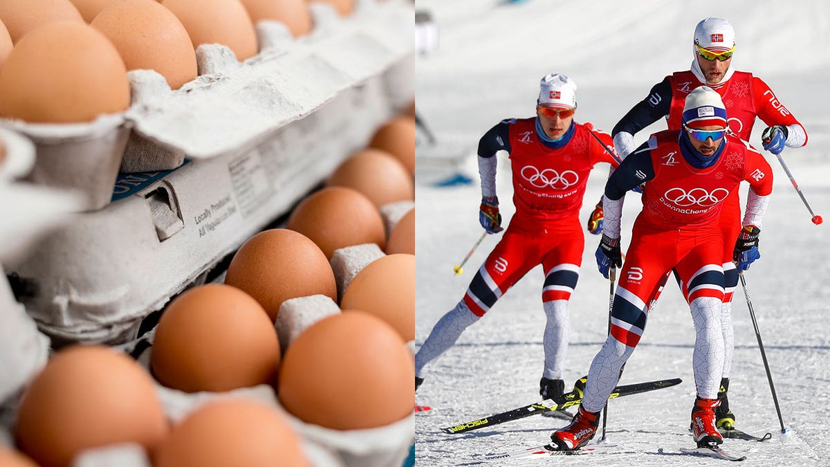 eggs norwegian olympians, istock reuters