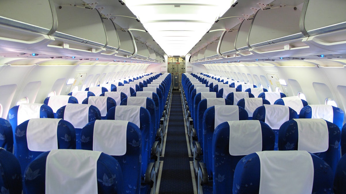 Empty airplane istock