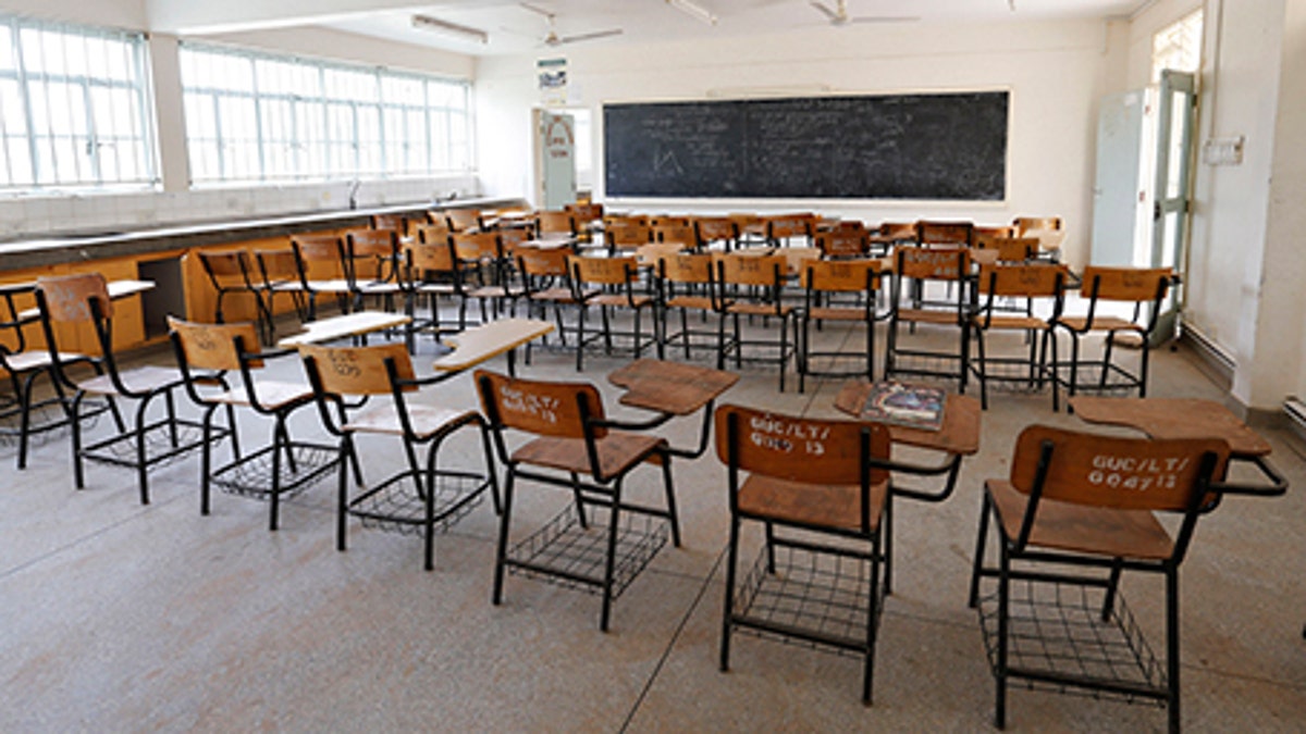 empty classroom reuters