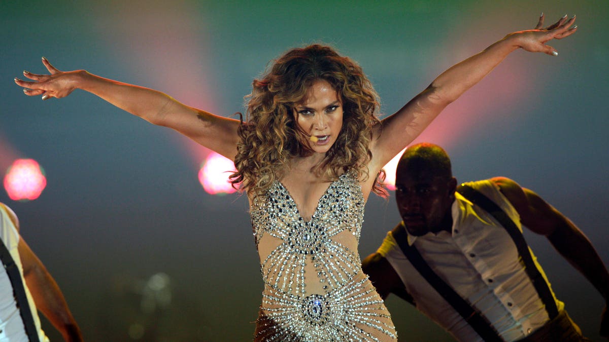 APTOPIX Panama Jennifer Lopez