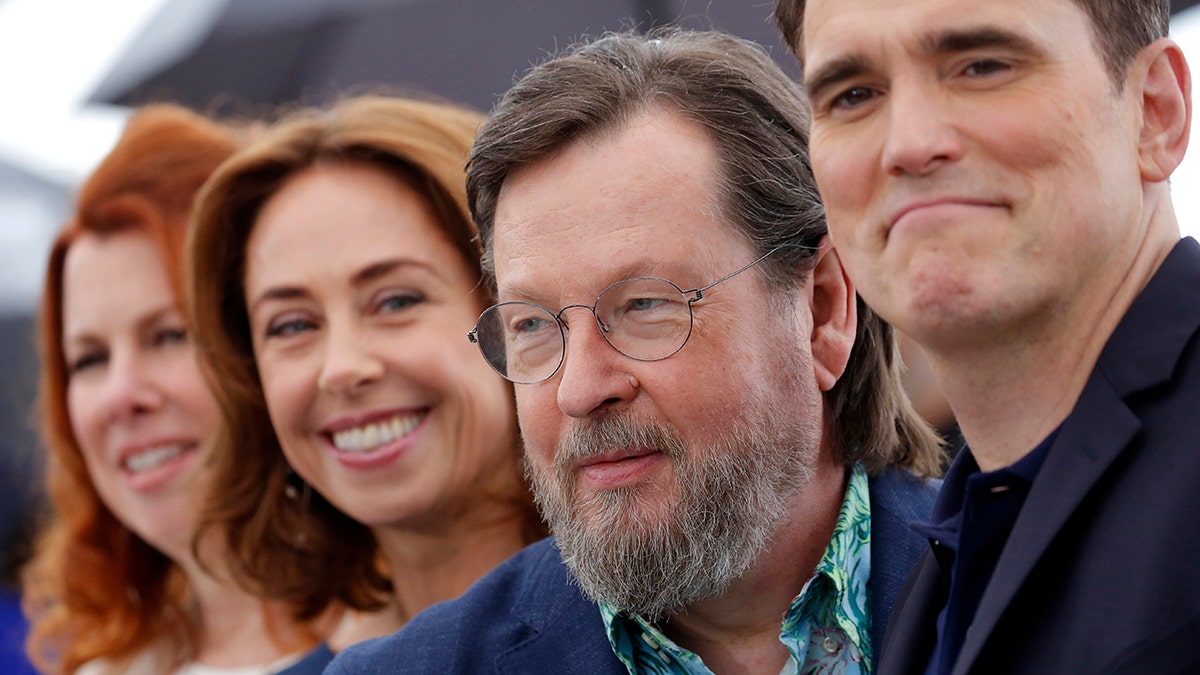 71st Cannes Film Festival - photocall for the film The House That Jack Built out of competitionÂ - Cannes, France, May 14, 2018. Director Lars von Trier and cast members Matt Dillon, Sofie Grabol and Siobhan Fallon Hogan. REUTERS/Stephane Mahe - UP1EE5E0W8YGK