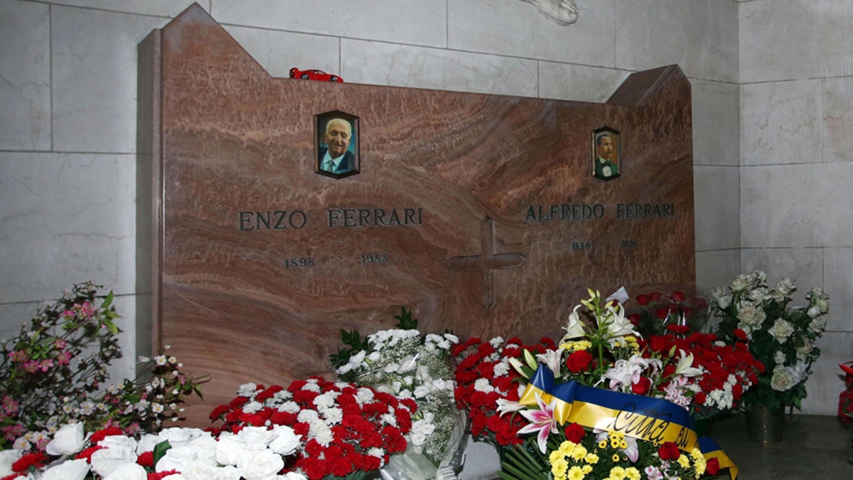 ferrari tomb