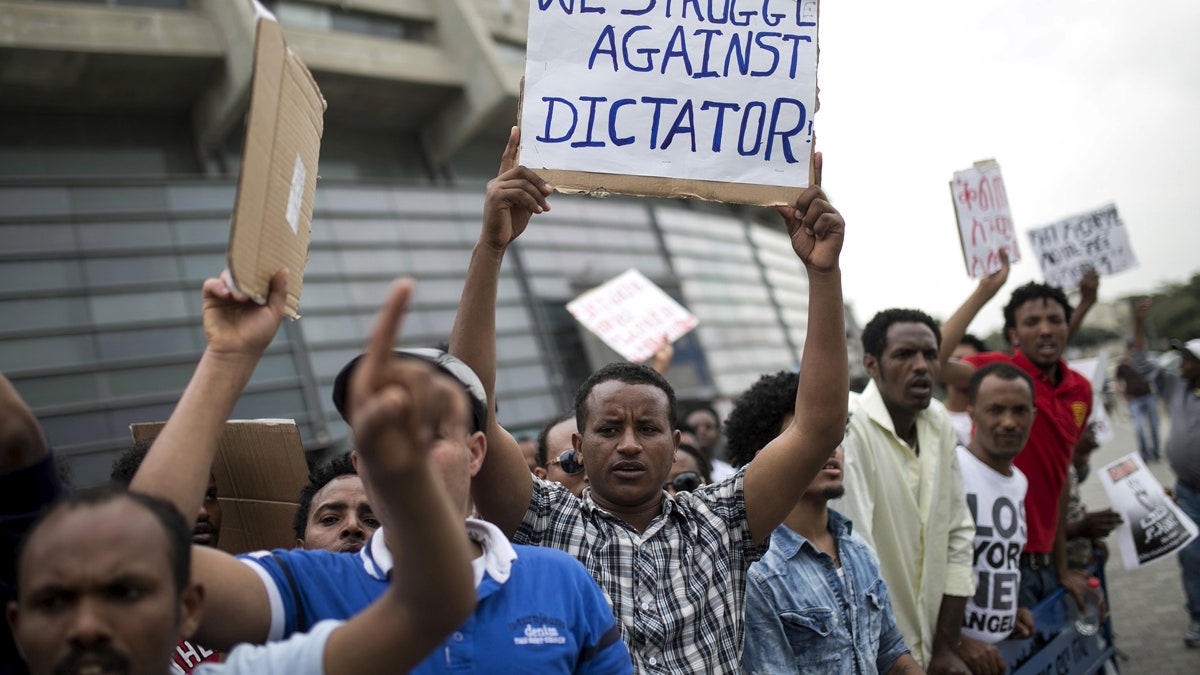 eritrean protest