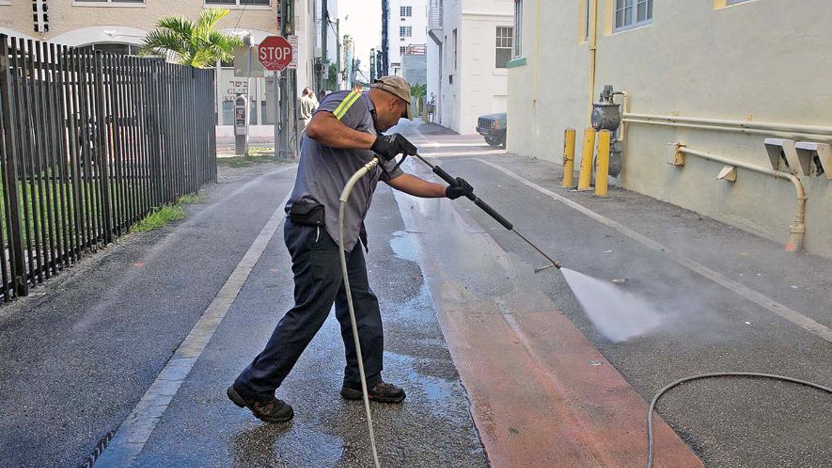 ap photo power wash