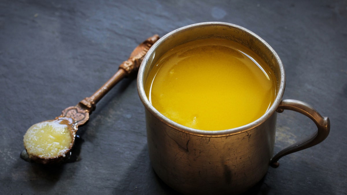 Ghee or clarified butter - common ingredient in Indian cooking