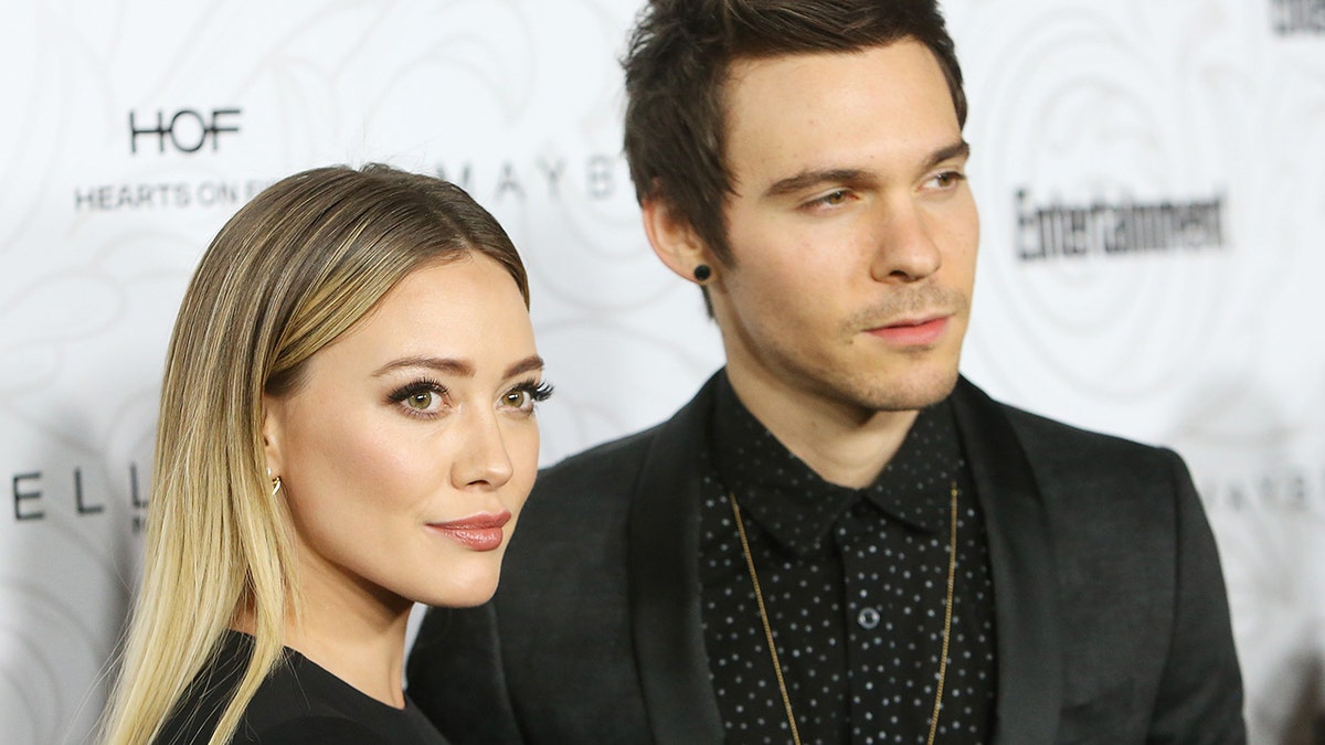 Hilary Duff and Matthew Koma arrive at the Entertainment Weekly hosts celebration honoring nominees for The Screen Actors Guild Awards held at Chateau Marmont on January 28, 2017 in Los Angeles, California.