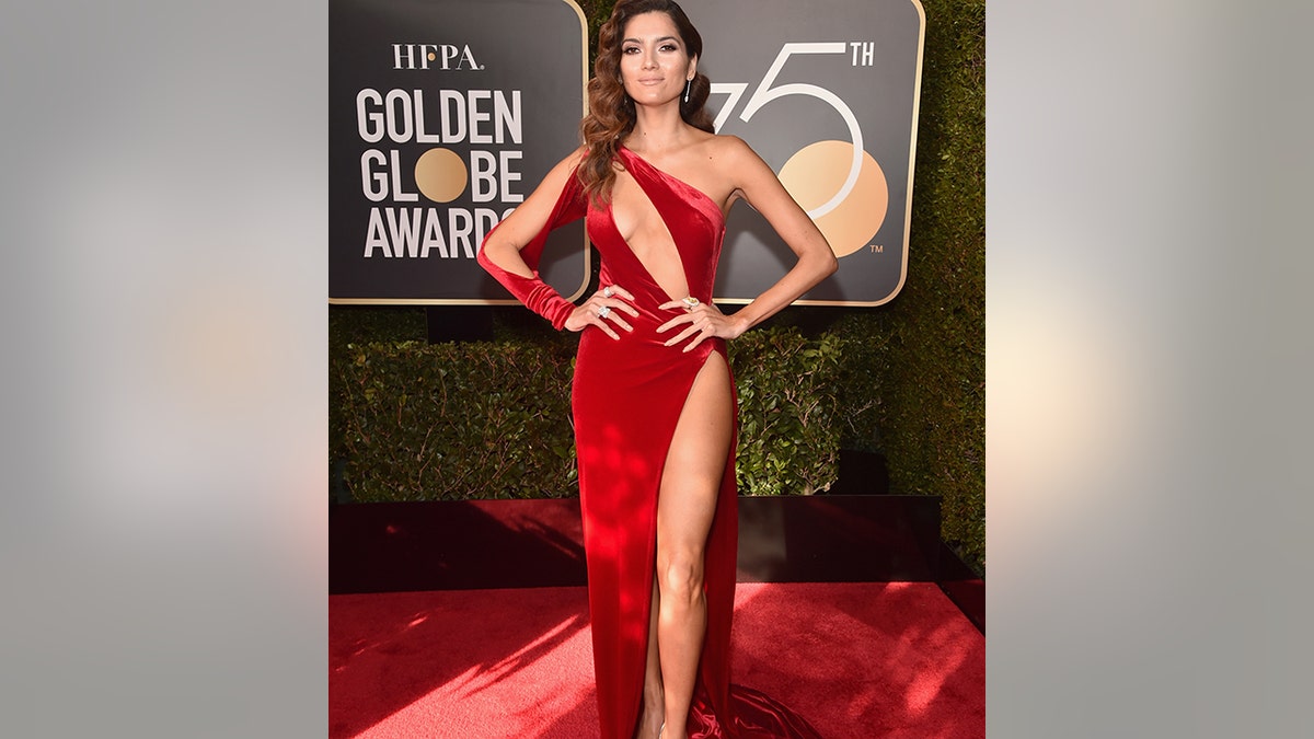 Blanca Blanco attends The 75th Annual Golden Globe Awards at The Beverly Hilton Hotel on January 7, 2018 in Beverly Hills, California.