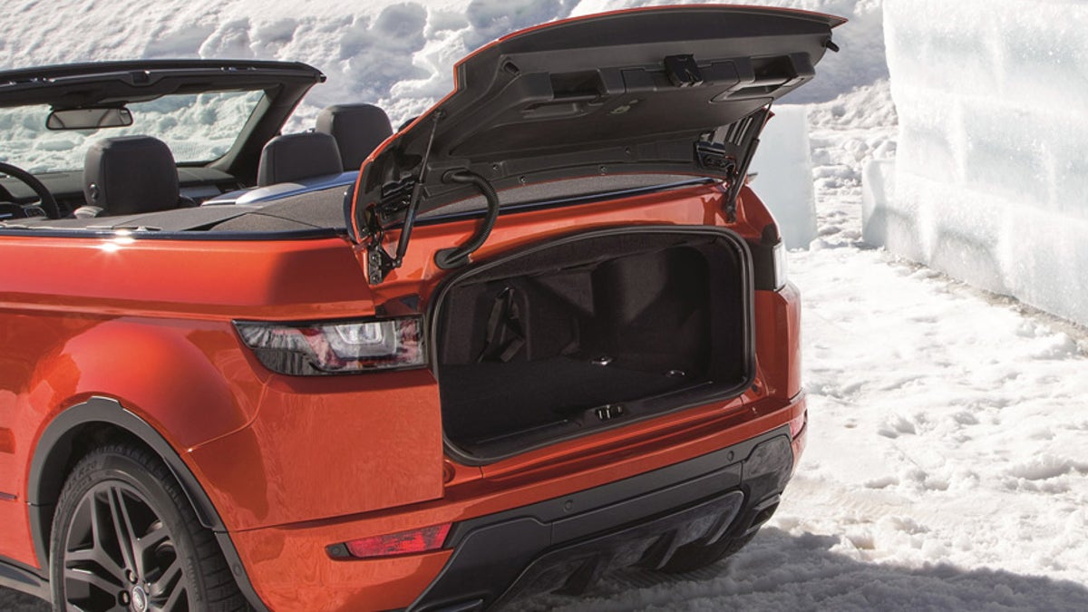 Valises adaptées pour Range Rover Evoque Cabrio
