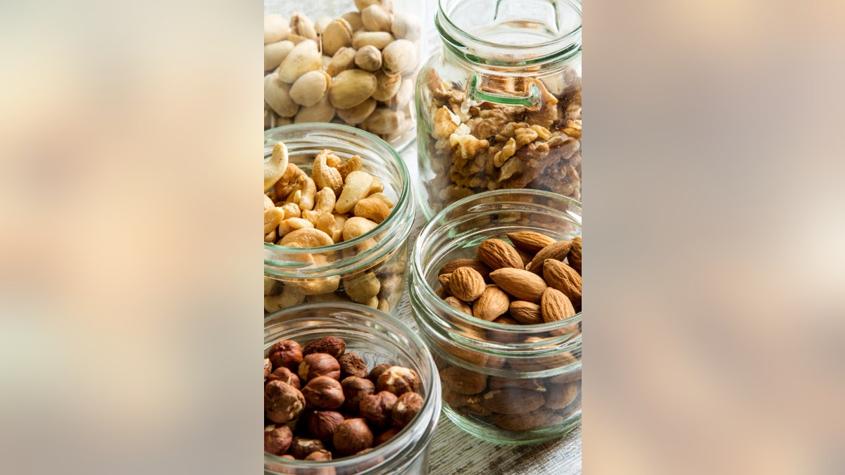 Selection of dried fruits