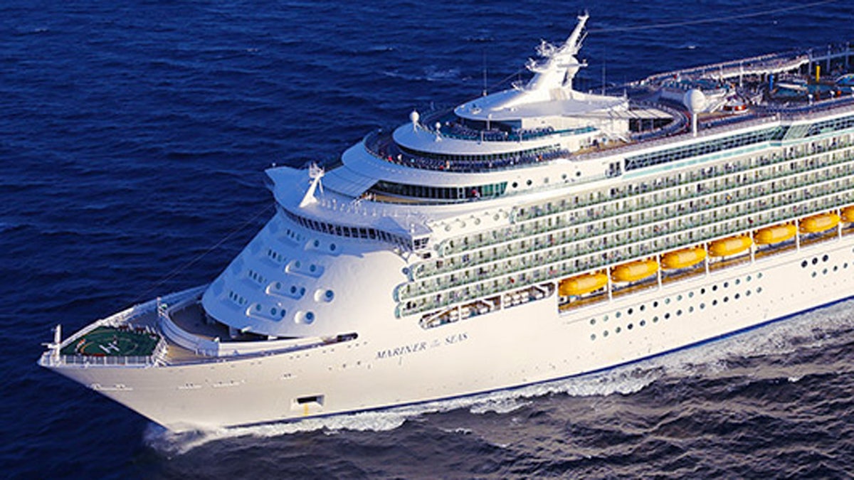 Pictured here is Royal Caribbean's Mariner of the Seas ship.