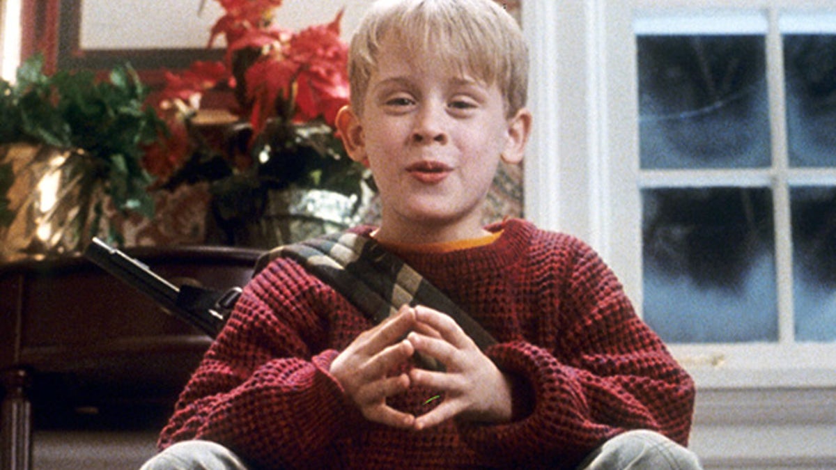 "Home Alone" movie starring Macaulay Culkin