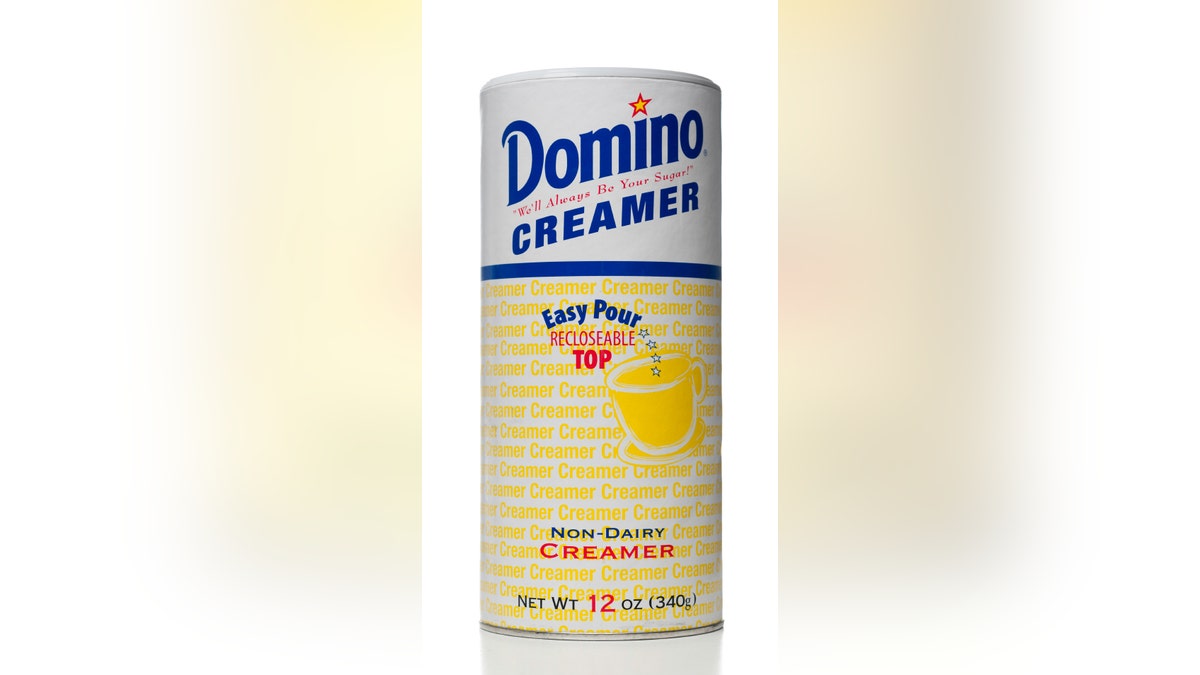 Domino Non-Dairy creamer dispenser container