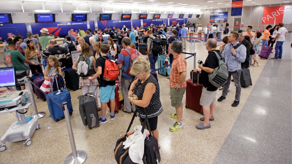 delta passengers