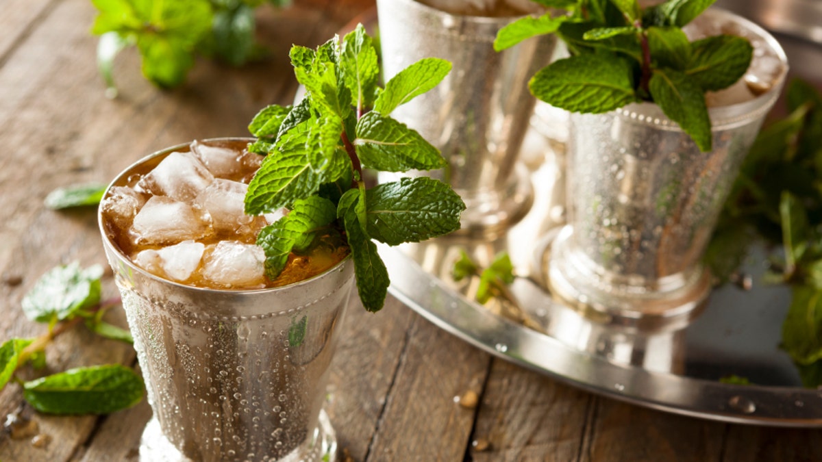 Refreshing Cold Mint Julep