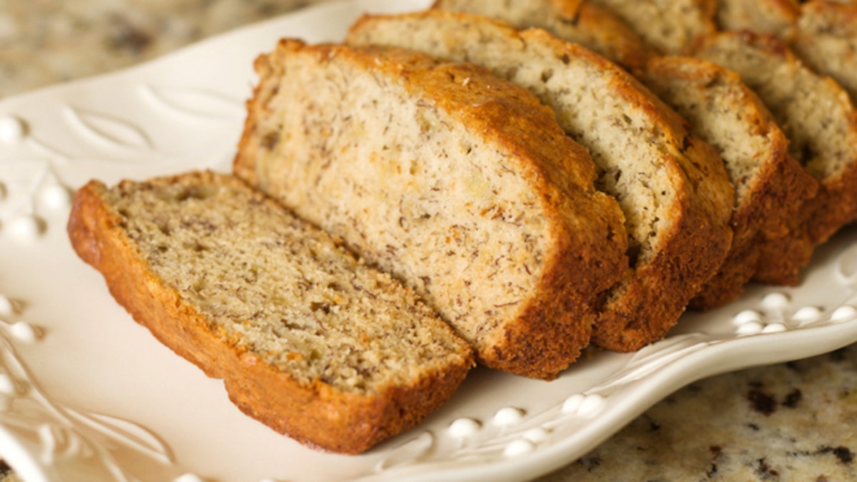 banana bread slice