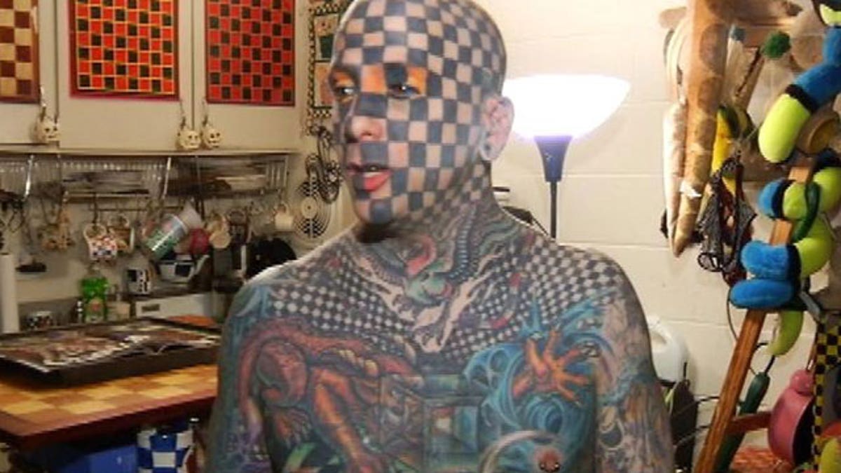 Lucky Diamond Rich The Worlds Most Tattooed Person  Tattoodo