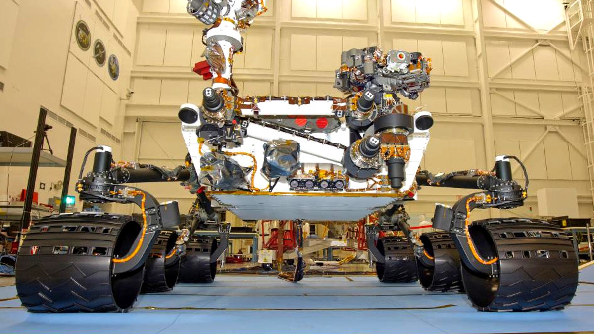 ロボット nasa220 Inside Look: The Construction of NASA's Next Mars Rover | Fox News