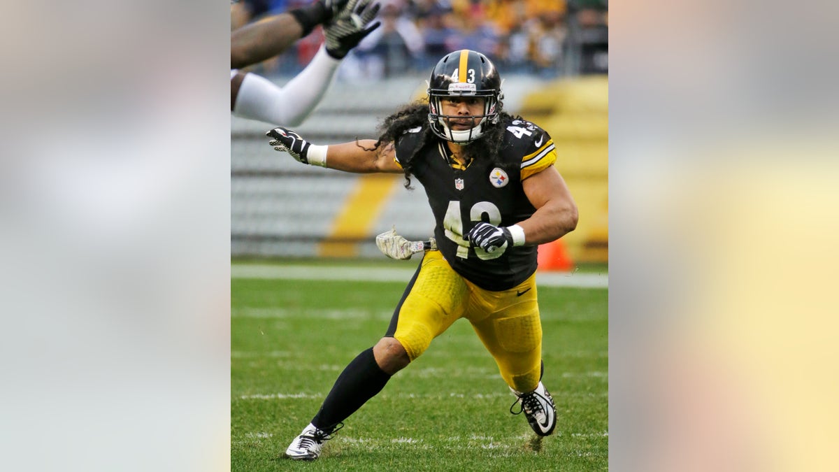 Steelers Polamalu Football