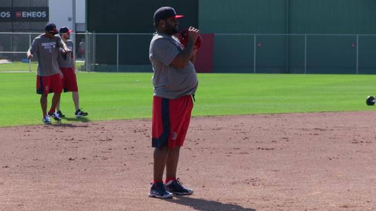 Panda Watch ends as Pablo Sandoval arrives at spring training - The Boston  Globe