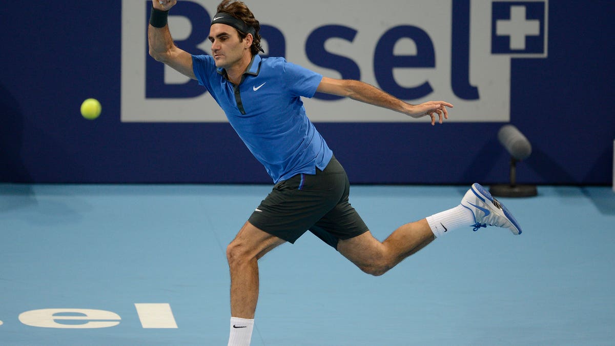 Switzerland Tennis Swiss Indoors Federer