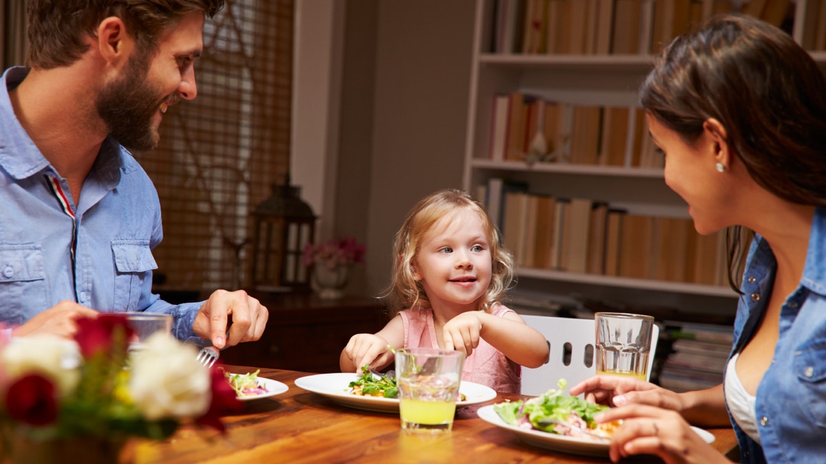 family dinner istock