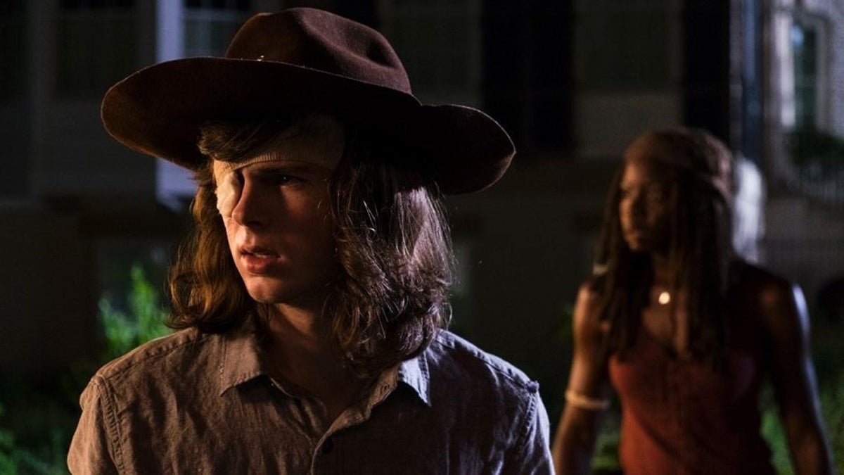 carl walking dead