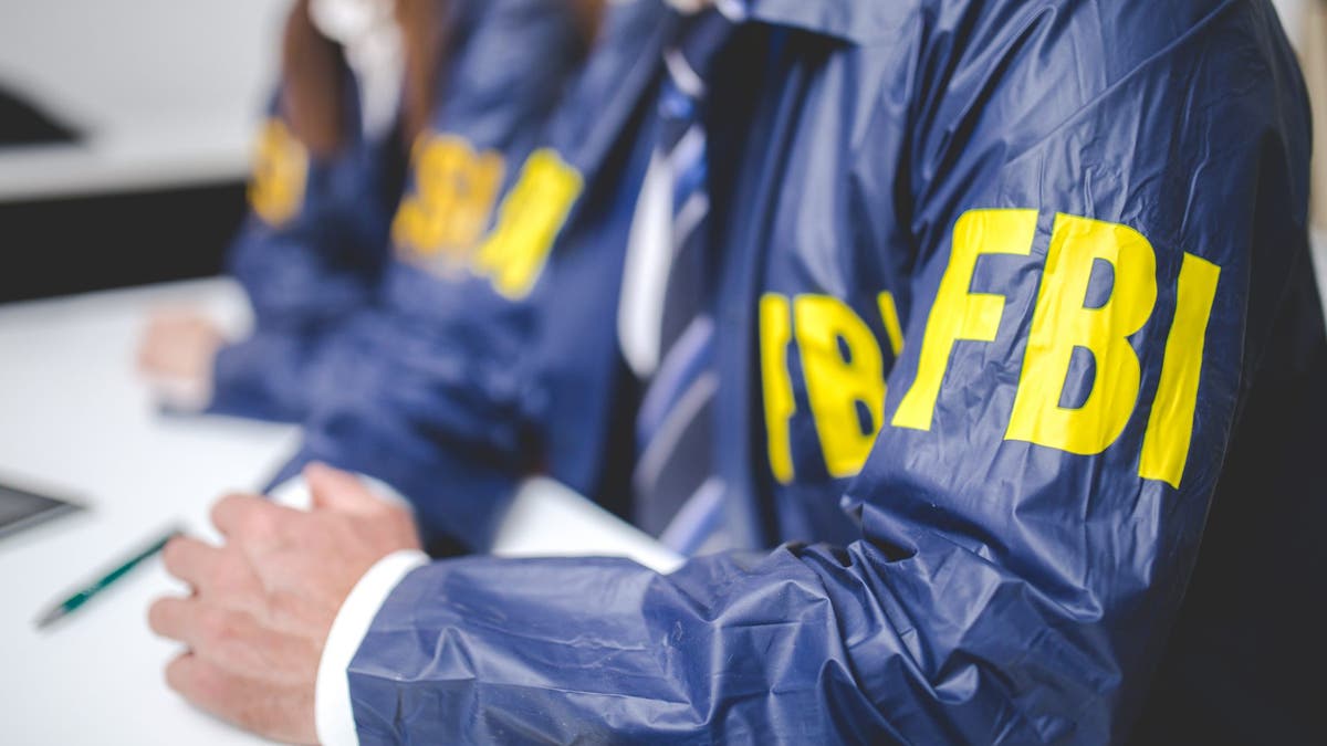 Two people, man and woman, working together in office, FBI team.