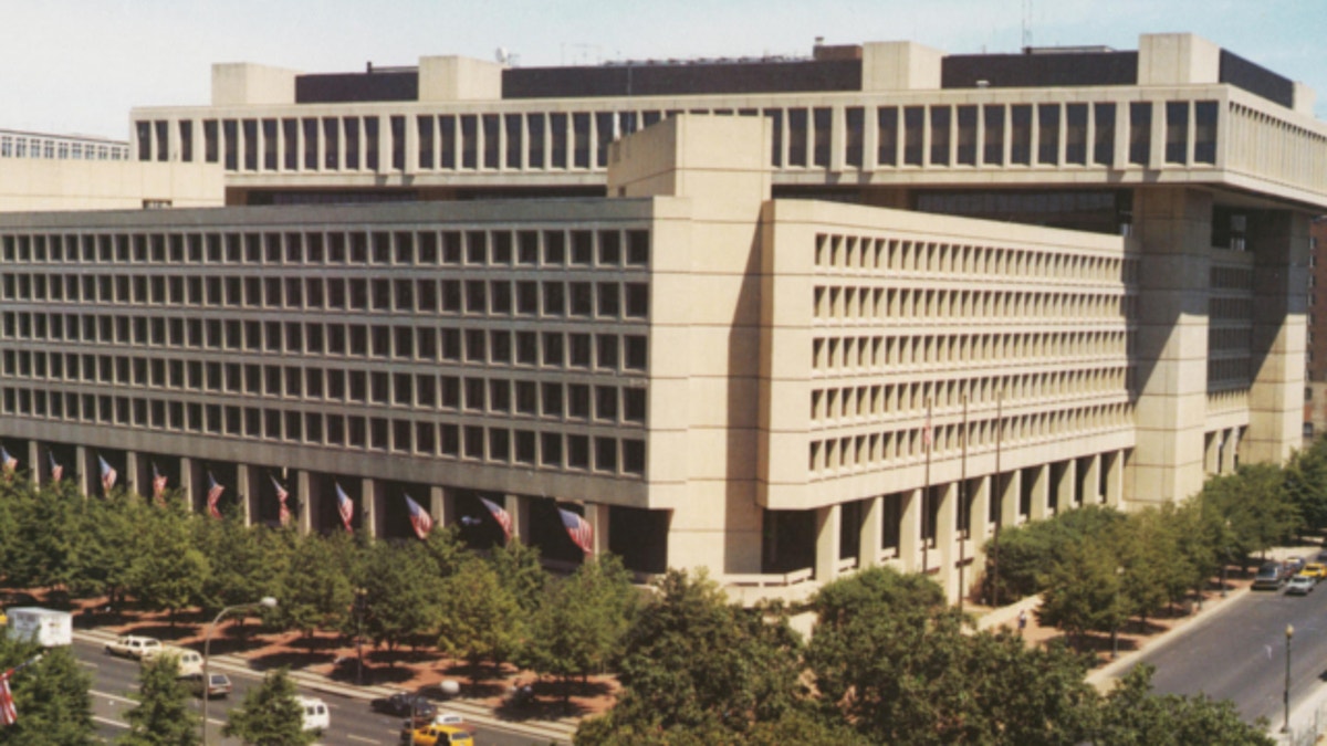 Feb. 10, 2009: The main headquarters of the FBI, the J. Edgar Hoover Building, in Washington, DC.