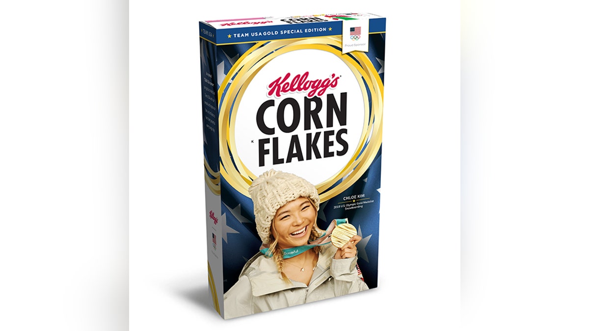 Chloe Kim's Kellogg's Gold Medal Edition Corn Flakes Box is already sold  out