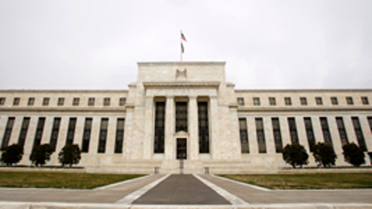 The U.S. Federal Reserve Building is pictured in Washington.