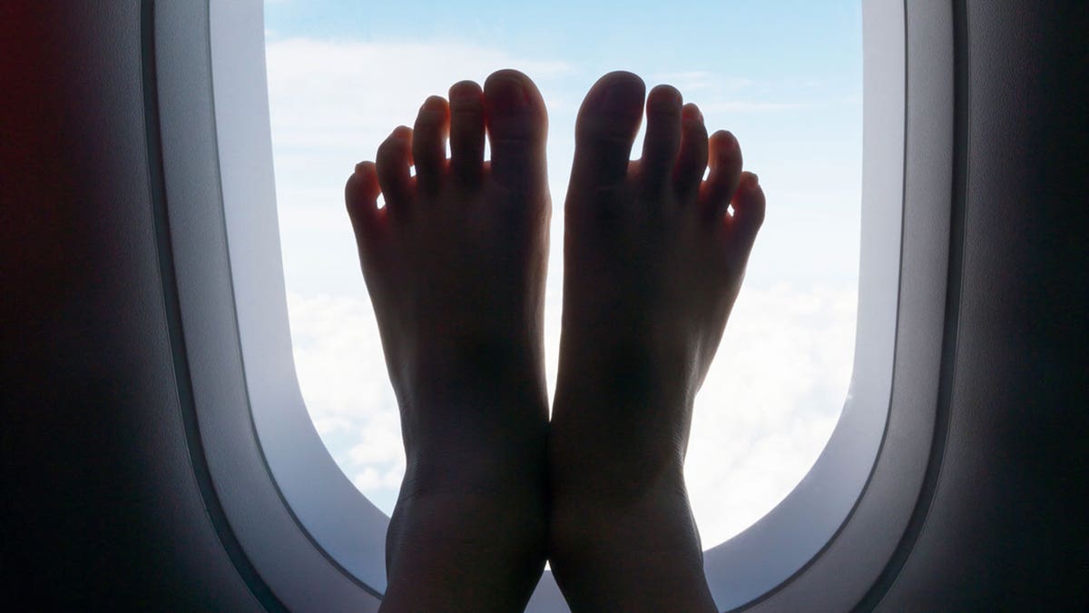 “Why is there not an airline RULE: “NO BARE FEET” like there is at restaurants?!?!” another person wrote.