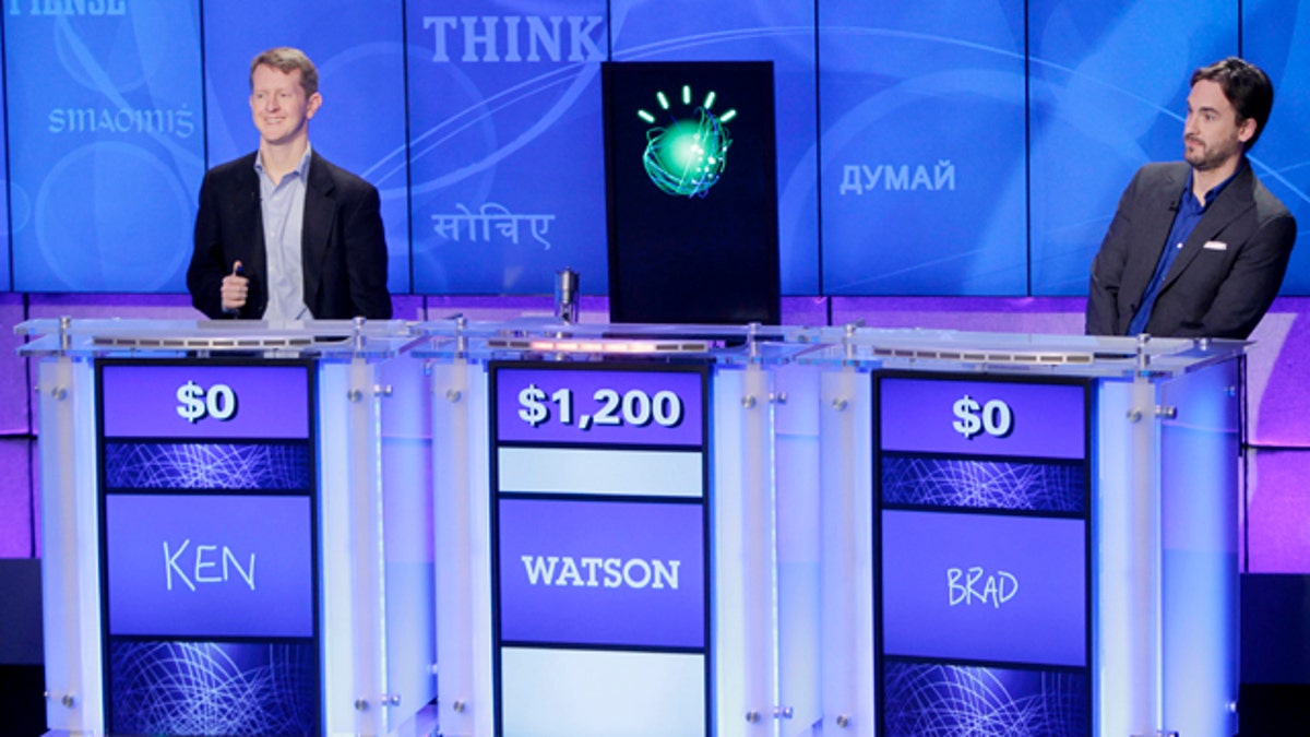 Abundantemente Campo de minas capturar IBM's Watson Computer Wallops 'Jeopardy!' Champs in Trial Run | Fox News