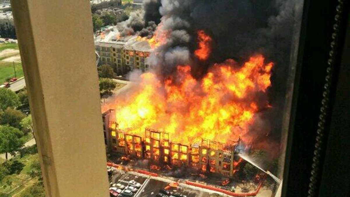 Houston Apartment fire