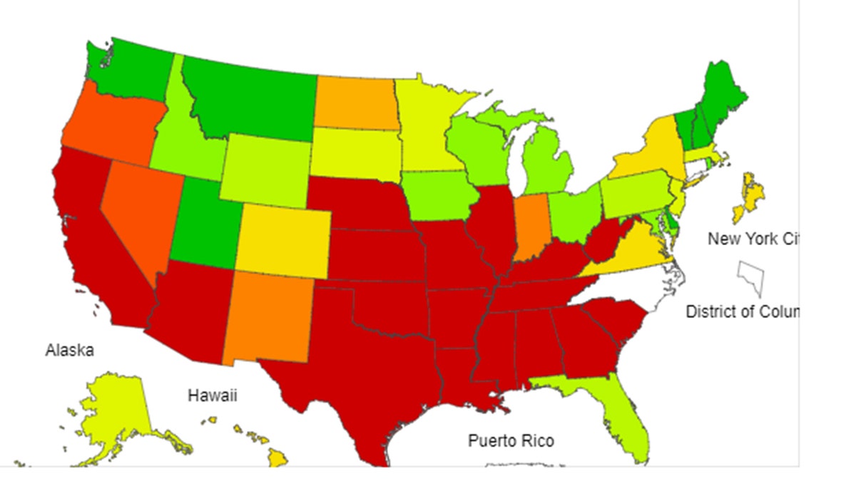 flu map