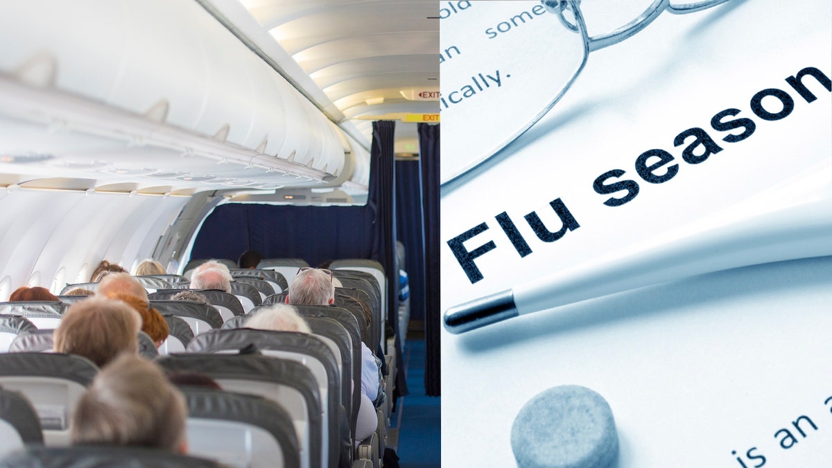 plane flu season istock