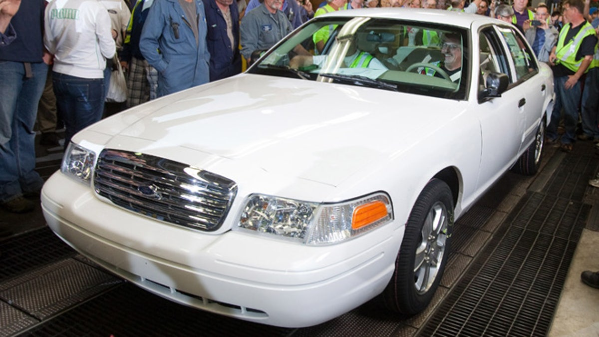Last Crown Victoria Rolls off the Production Line