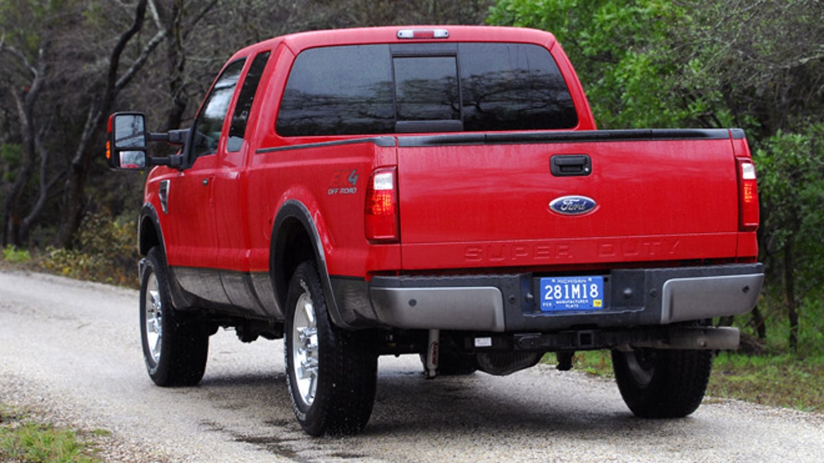 2008 Ford F-250 Super Duty in Texas Hill Country