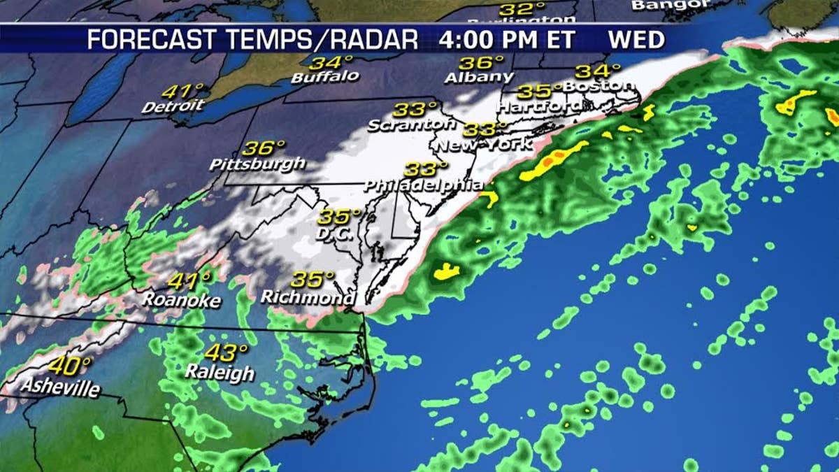 forecast radar temps