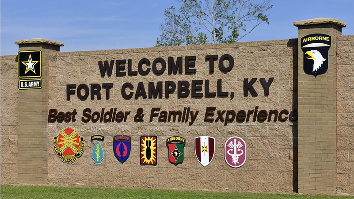 An entrance sign at Fort Campbell, Kentucky. (U.S. Army)
