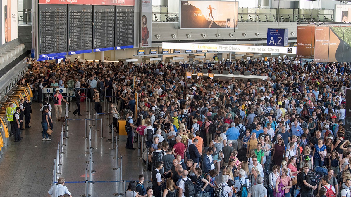 Terminal At Frankfurt Airport Evacuated After Family Accidentally ...