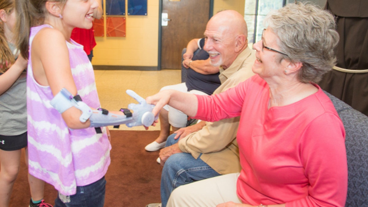 Johns Hopkins students design prosthetic foot fit for high heels