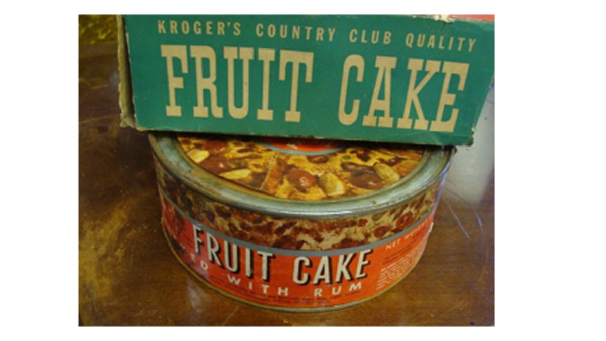 Odd 1941 Fruitcake Sold