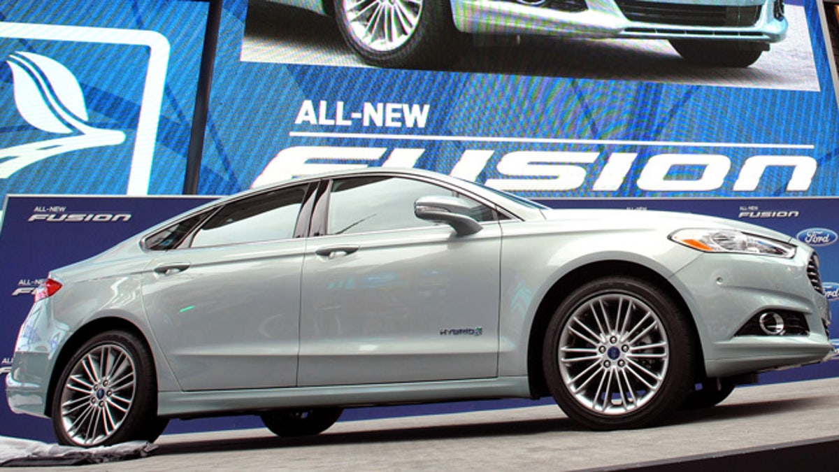 Ford Fusion Times Square Launch