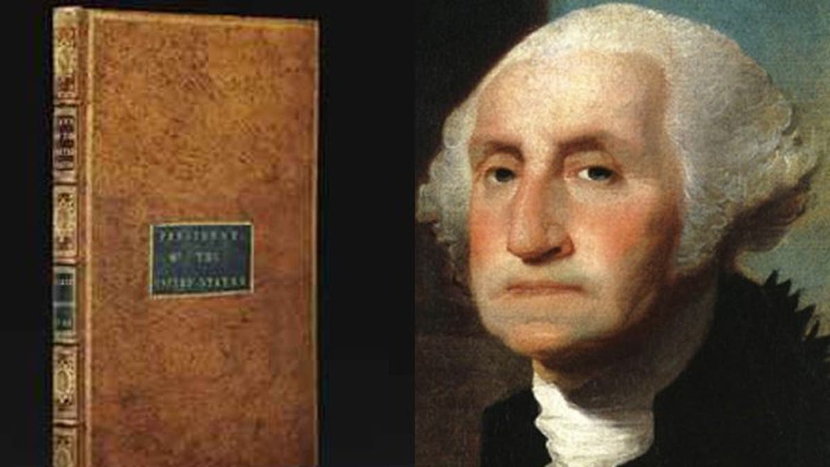 George Washington's personal copy of the Constitution is said to fetch up to $3 million at Christie's.