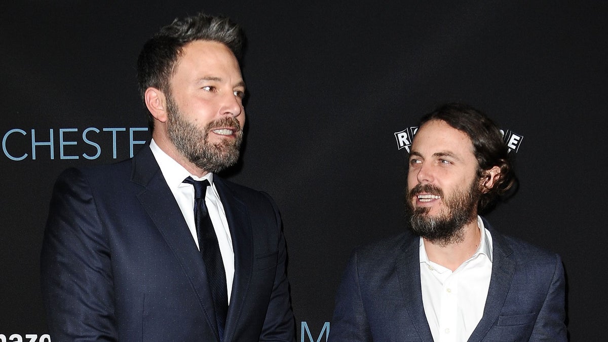 BEVERLY HILLS, CA - NOVEMBER 14:  Ben Affleck and Casey Affleck attend the premiere of 