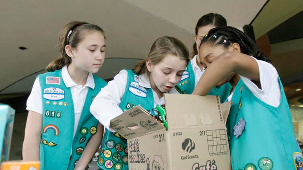 Girl Scout cookie file pic